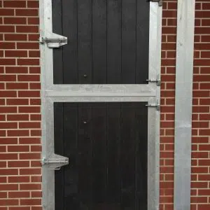 Standaard dubbele buitendeur dicht