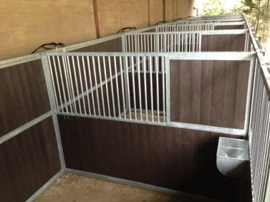 zijwand 3m 1m dicht